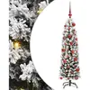 Vidaxl sapin artificiel vert 120 cm pvc et acier et plastique
