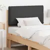 vidaXL Tête de lit capitonnée Gris Naturel et Foncé 80 cm Pin massif