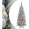 Sapin De Noël Artificiel Blanc 120 Cm Vidaxl