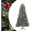 vidaXL Vidaxl Sapin De Noël Artificiel Avec 300 Led Vert 114 X 114 X 2...