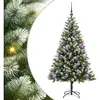 Arbre De Noël Artificiel Avec Neige Artificielle 150 Led Vidaxl