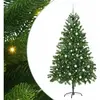 vidaXL Vidaxl Sapin De Noël Avec 300 Led Avec Support Vert 180 Cm Pe