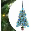 vidaXL Vidaxl Sapin De Noël Avec 150 Led Avec Support Vert 65 Cm Pe