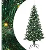 vidaXL Vidaxl Sapin De Noël Artificiel Pré-Éclairé Vert 240cm Pvc Et M...