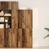 vidaXL Buffet Bois Ancien 70x42.5x185 cm Bois d'ingénierie
