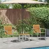 vidaXL Transat  avec Chaises de Jardin 3 pcs en Bois Massif d'Acacia