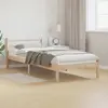 vidaXL Lit Vidaxl Avec Tête De Lit 80x210 Cm En Bois De Pin Massif