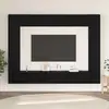vidaXL Ensemble meuble TV 10 pcs Chêne Noir Moyen 30,5 x 30 x 90 cm