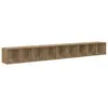 vidaXL Meuble TV 3 pcs chêne artisanal 37 x 35 x 107.5 cm