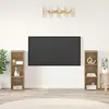 vidaXL Ensemble meuble TV 2 pcs Chêne artisan 107 x 35 x 37 cm
