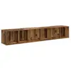 vidaXL Ensemble meuble TV 2 pcs Bois Ancien 37 x 35 x 107 cm