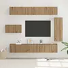 vidaXL Ensemble de meubles TV mural 8 pcs Artisan-Chêne Bois composite