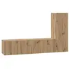 Ensemble meuble TV 3 pcs chêne artisanal 60 x 30 x 30 cm vidaXL
