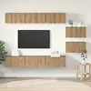 Vidaxl - Ensemble Meuble Tv 8 Pcs Chêne Artisanal 60 X 30 X 30 Cm