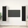 vidaXL Ensemble meuble TV 4 pcs Chêne noir 30.5 x 30 x 60 cm