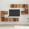 vidaXL Ensemble meuble TV 8 pcs Bois ancien Moyen 30.5 x 30 x 30 cm