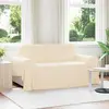 vidaXL Couvertures à jeter 6 pcs Crème 280 x 210 cm Toison