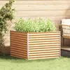 vidaXL Jardinière surélevée 98 x 100 x 68 cm Acier galvanisé