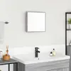 Vidaxl - Miroir De Salle De Bain Led Gris Sonoma 40 X 8,5 X 37 Cm