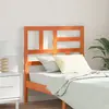 vidaXL Tête de lit Marron cire 105.5 x 4 x 104 cm Bois massif en pin