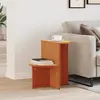 vidaXL Table basse Brun cire 50 x 40 x 50 cm Bois massif en pin