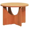 vidaXL Table basse Marron 50 x 50 x 35 cm Bois de pin massif