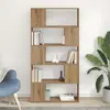vidaXL Meuble TV  Chêne Artisan Panneau de particules 80 x 24 x 155 cm