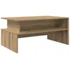 vidaXL Table basse chêne artisanal 90 x 55 x 42.5 cm Bois d'ingénierie