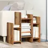 vidaXL Meuble d'appoint Bois ancien 60 x 26 x 60 cm Bois d'ingénierie