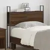 vidaXL Tête de lit de rangement Chêne marron 100 cm Bois d'ingénierie
