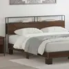 vidaXL Tête de lit de rangement Chêne marron 180 cm Bois d'ingénierie