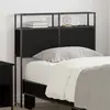 vidaXL Tête de lit de rangement Chêne noir 90 cm Bois d'ingénierie