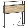 vidaXL Tête de lit de rangement Chêne sonoma 90 cm Bois d'ingénierie