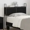 vidaXL Tête de lit de rangement Chêne noir 75 cm Bois d'ingénierie