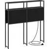 vidaXL Tête de lit de rangement Chêne noir 75 cm Bois d'ingénierie