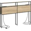 vidaXL Tête de lit de rangement Chêne sonoma 150 cm Bois d'ingénierie