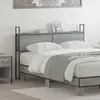 vidaXL Tête de lit de rangement Sonoma gris 160 cm Bois d'ingénierie