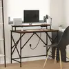 vidaXL Bureau Chêne marron 100 x 50 x 86.5 cm Bois d'ingénierie