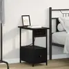 vidaXL Cabinet de chevet Chêne noir 60 x 30 x 61 cm Bois d'ingénierie