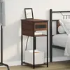 vidaXL Vidaxl Cabinet De Chevet Chêne Marron 41 X 28 X 76 Cm
