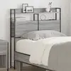 vidaXL Tête de lit de rangement Sonoma gris 75 cm Bois d'ingénierie