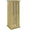 vidaXL Jardinière  avec Doublure 33x33x85 cm Bois Imprégné de Pin