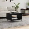 vidaXL Table basse Chêne noir 60 x 50 x 40 cm Bois composite