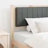 vidaXL Tête de lit capitonnée avec tête de lit Marron 100 cm