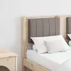 vidaXL Tête de lit capitonnée avec tête de lit Marron 120 cm