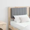 vidaXL Tête de lit capitonnée avec tête de lit Marron 140 cm