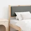 vidaXL Tête de lit Autre Marron 100 cm Bois massif en pin