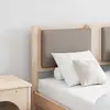 vidaXL Tête de lit Autre Marron 120 cm Bois massif en pin