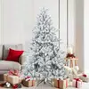 vidaXL vidaXL Arbre de Noël Artificiel Moderne à Charnières Flocké ave...