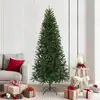 vidaXL Vidaxl Sapin De Noël Artificiel Vert 210 Cm Pvc, Pe Et Acier